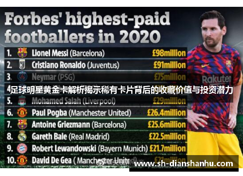 足球明星黄金卡解析揭示稀有卡片背后的收藏价值与投资潜力 足球明星黄金卡解析揭示稀有卡片背后的收藏价值与投资潜力